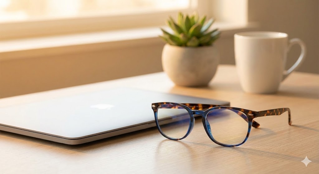 光には、波長がある。ブルーライトカットメガネという眼球のファイアウォール。