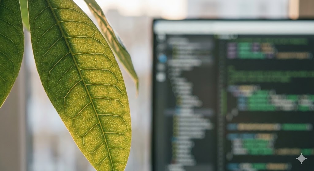 観葉植物（パキラ）の成長アルゴリズムを観測する。