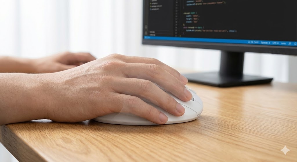 Logicool ERGO M575：手首の負荷分散（Load Balancing）と、定位置への回帰。