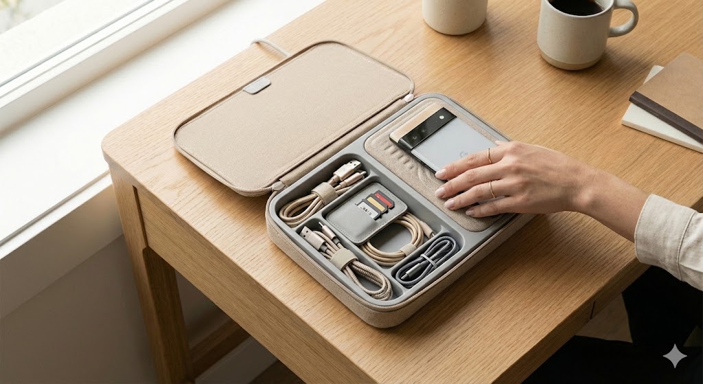 デスクの「聖域」をポータブルにする。Orbitkey Nestという解。