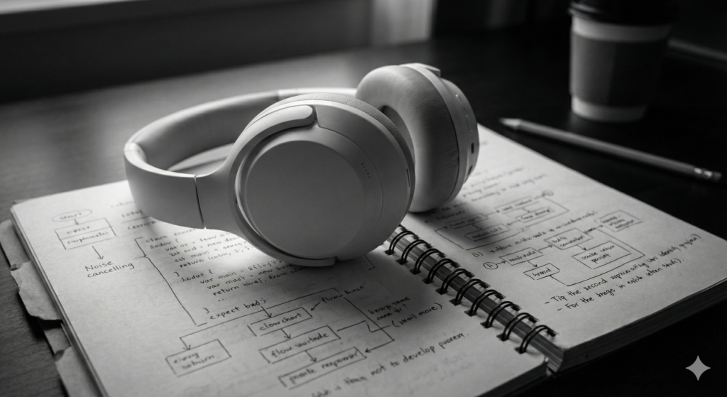 「静寂」を実装する。ノイズキャンセリングと私の生活コード