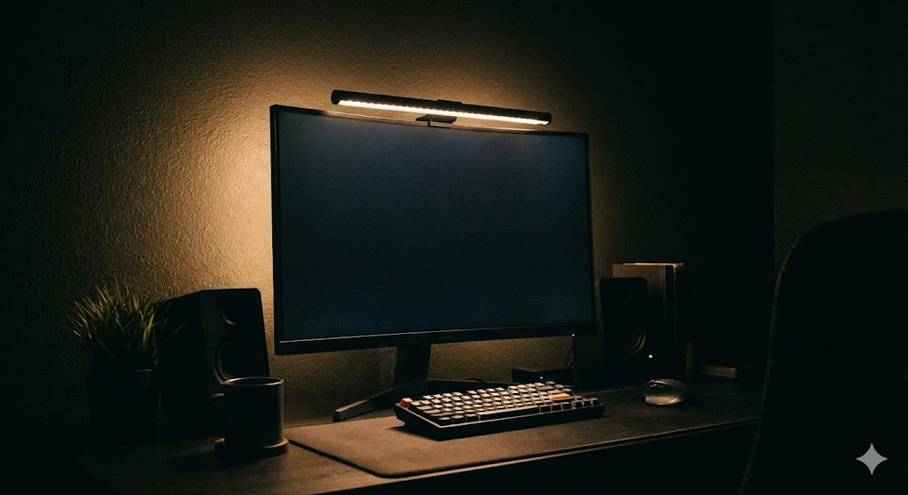 ScreenBar Halo：モニター掛け式ライトは「光の結界」である。