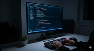 「黒」が本当に黒い色であること。Dell U2723QEのIPS Blackパネルは、深淵を覗く窓だ。