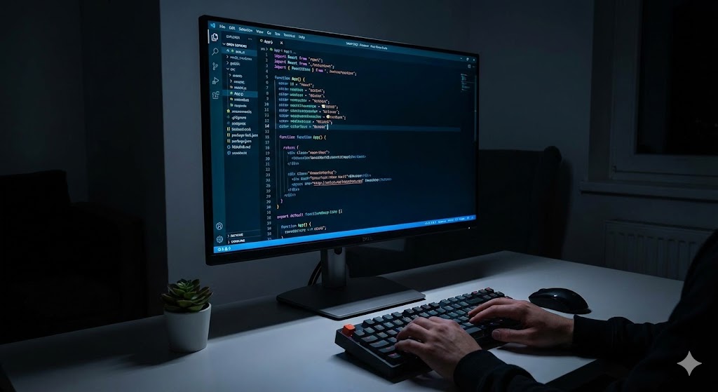 「黒」が本当に黒い色であること。Dell U2723QEのIPS Blackパネルは、深淵を覗く窓だ。