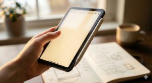 IPad miniは、片手で持てる「クライアント」である。