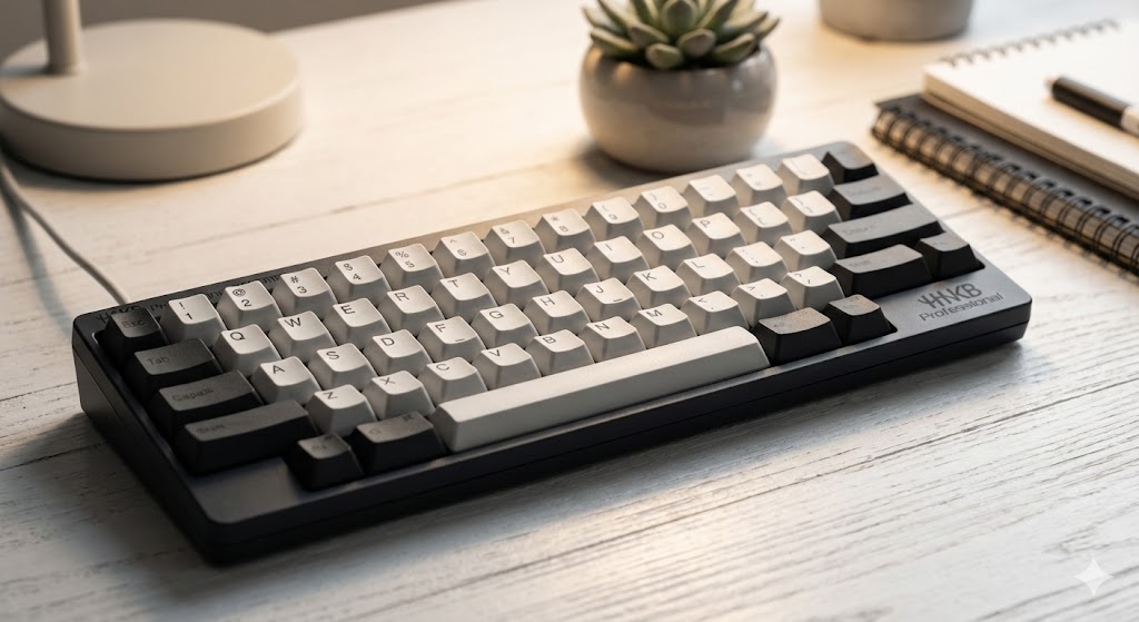 HHKB Professional HYBRID Type Sは、キーボードという「楽器」を奏でる道具だ。