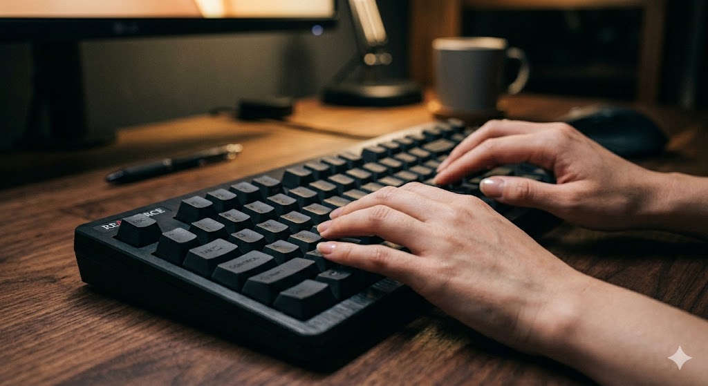 物理的摩擦の排除。「REALFORCE R3」がもたらす、無音のタイピングと最適化。